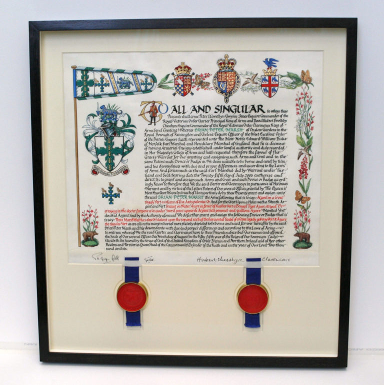 Guide To Framing - Coat of arms