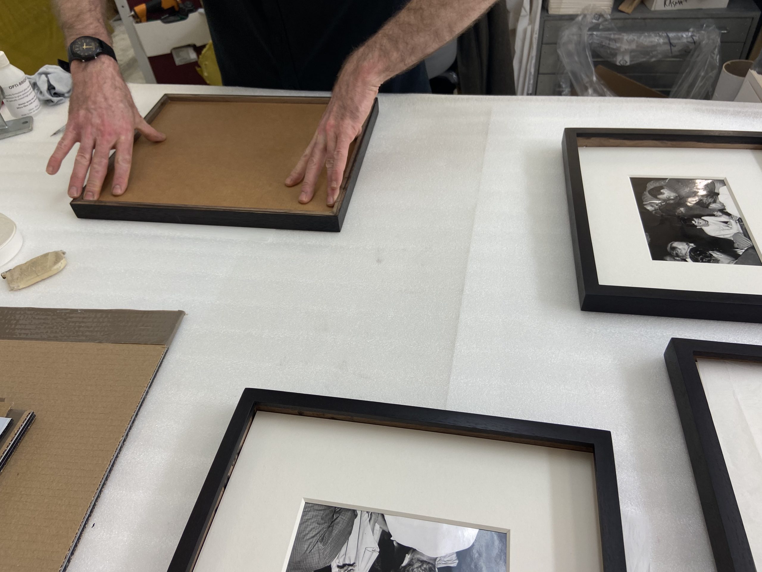 SE1 Picture Frames Workshop in Alaska Buildings, 61 Grange Road, London, SE1 3BH